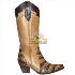 Bota texas escama café e látego sv8941